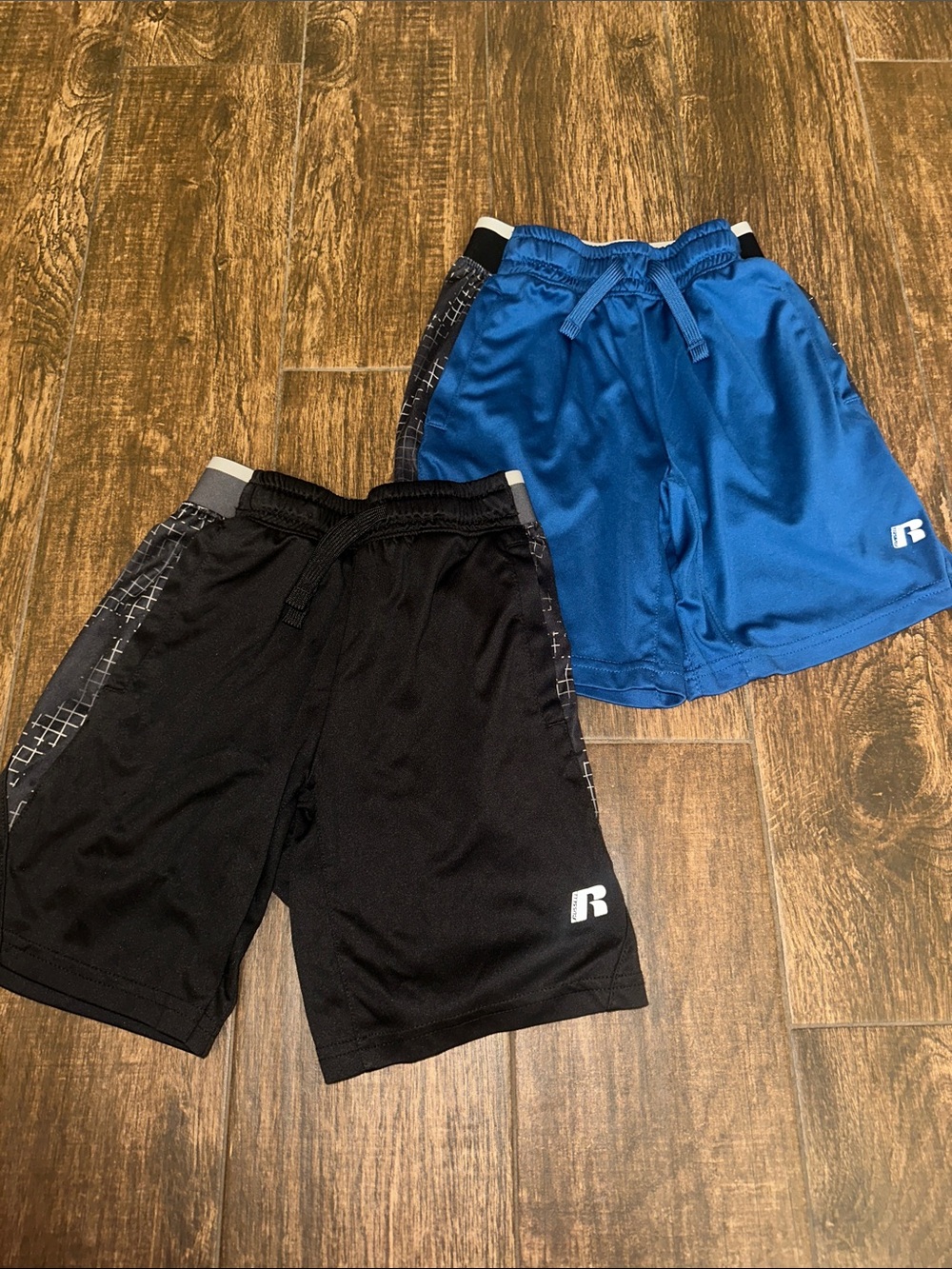 Bundle Russell Athletic boys Shorts in Black & Blue